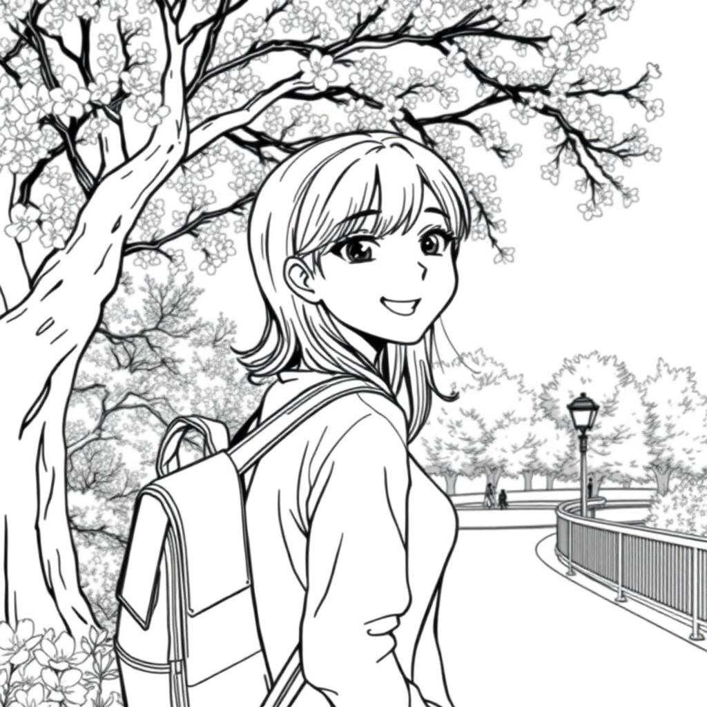 Teen Anime — To color