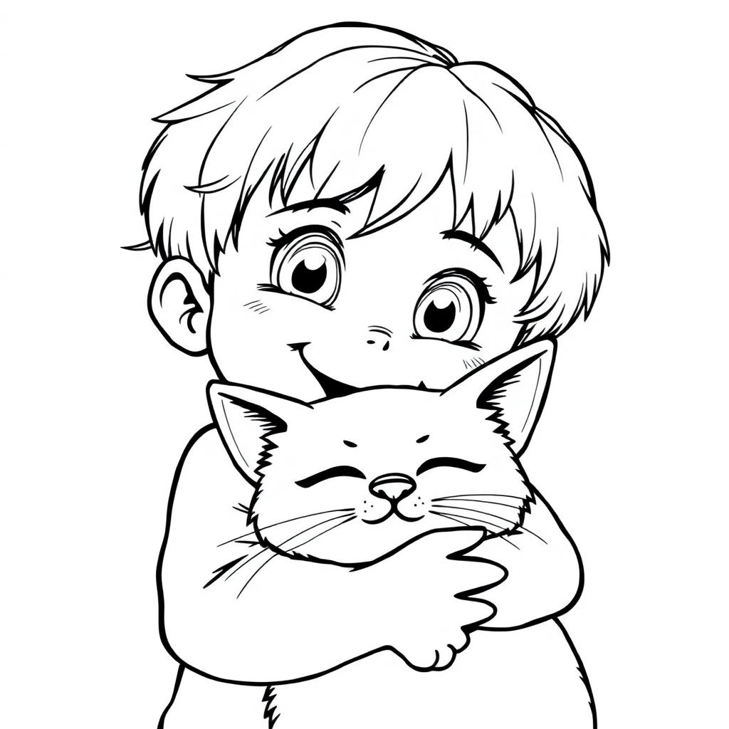 Kids Manga — To color