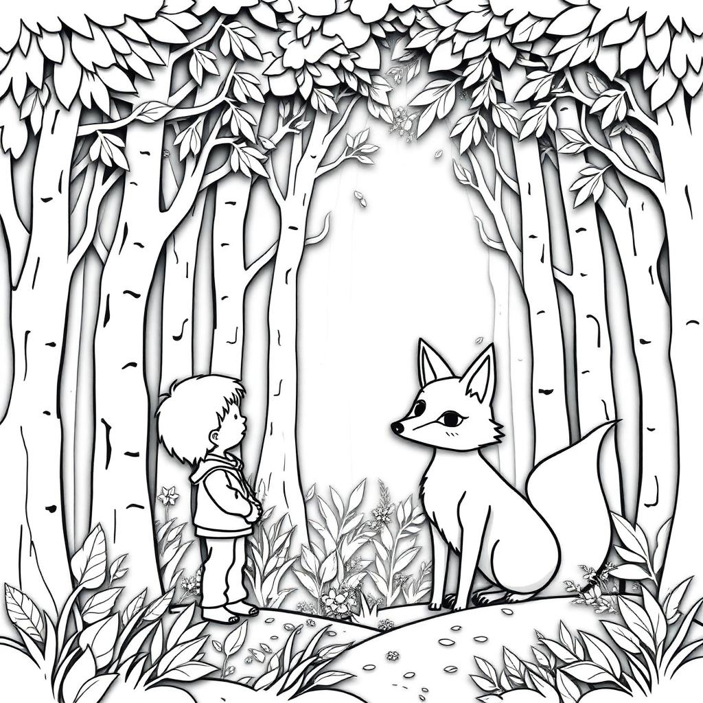 Paper Cut-Out — To color