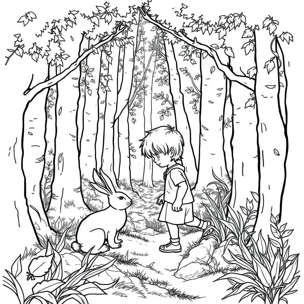 Kid-Friendly Realism — To color